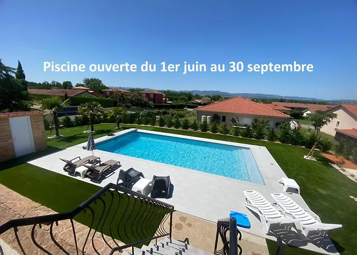 Chambre privée chez l habitant avec piscine de 1 à 3 chambres
